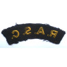 Royal Army Service Corps Embroidered Shoulder Title - British Military Insignia