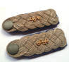 Pair WW2 German Heer Medical Officer Epaulettes/Shoulder Boards - German Third Reich