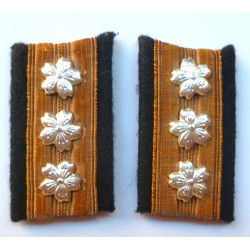 Imperial Japanese Navy Admiral Collar Badges - British Military Insignia