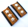 Imperial Japanese Navy Admiral Collar Badges - IJN -