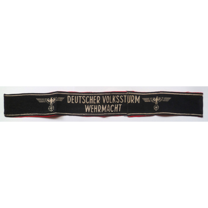 World War II German Volkssturm Wehrmacht Armband - German Third Reich