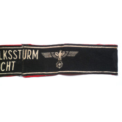 World War II German Volkssturm Wehrmacht Armband - German Third Reich