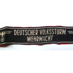 World War II German Volkssturm Wehrmacht Armband - German Third Reich