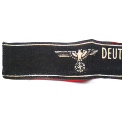 World War II German Volkssturm Wehrmacht Armband - German Third Reich