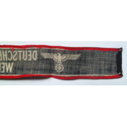 World War II German Volkssturm Wehrmacht Armband - German Third Reich
