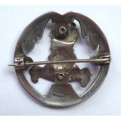 Royal Army Pay Corps Silver Sweetheart Brooch - British Military Insignia