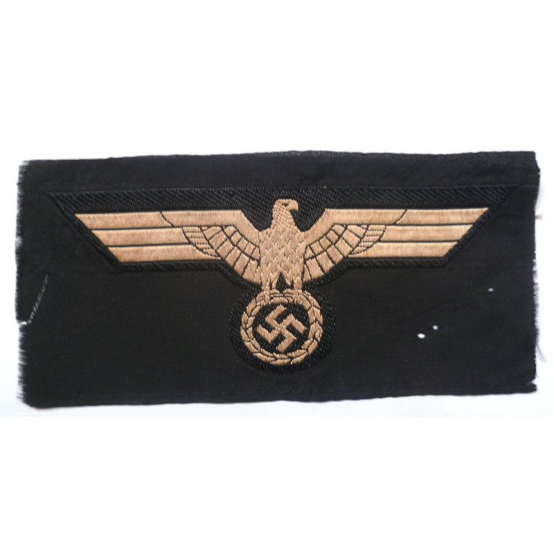 WW2 German Panzer NCOs/EM Bevo Breast Eagle  - German Third Reich