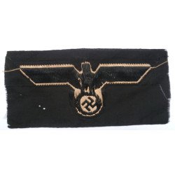 WW2 German Panzer NCOs/EM Bevo Breast Eagle  - German Third Reich