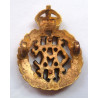 WW1 Army Veterinary Corps Officers Collar Badge - British Military Insignia