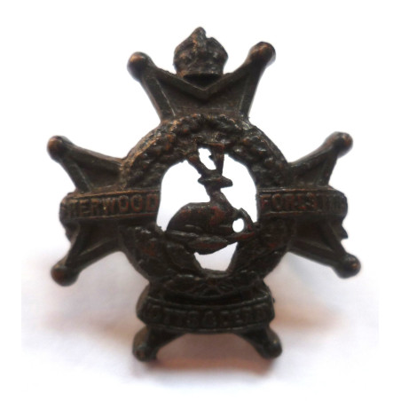 Sherwood Foresters, Notts And Derby Officers Collar Badge