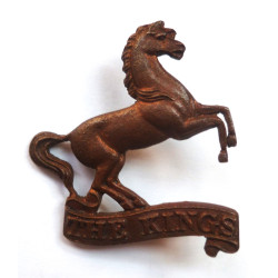 The Kings (Liverpool) Regiment Officers Collar Badge  - British Military Insignia