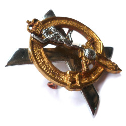 Royal Signals Pipe Majors/Sergeants Badge - British Military Insignia