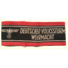 WW2 German Deutscher Volkssturm Wehrmacht Printed Armband  - German Third Reich