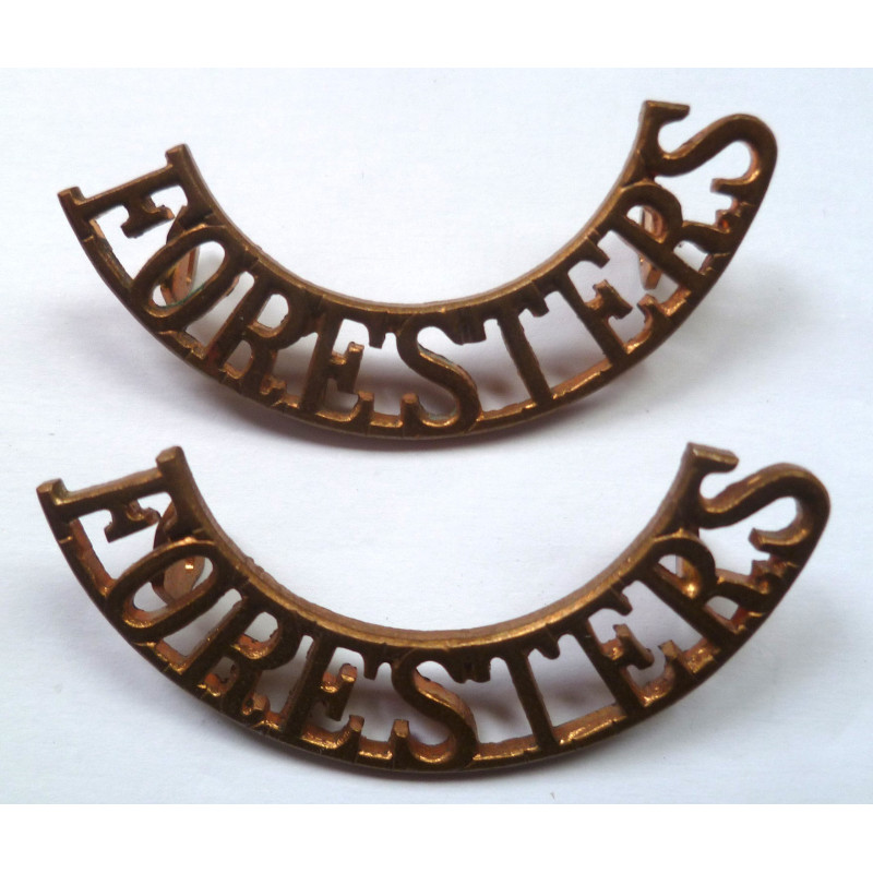 Sherwood Foresters (Notts And Derby Regiment) Shoulder Title - British Military Insignia