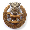 WW2 York And Lancaster Regiment Cap Badge - British Military Insignia