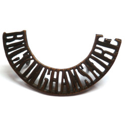 Buckinghamshire Regiment Shoulder Title - British Military Insignia