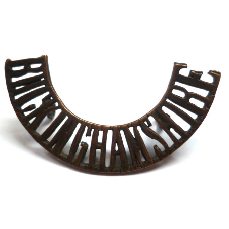 Buckinghamshire Regiment Shoulder Title - British Military Insignia