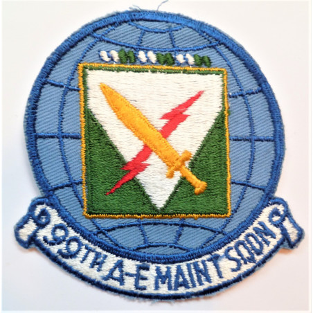 United States Air Force  99th A-E Maint Squadron Cloth Patch Badge