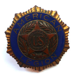 American Legion WW1 Veteran Lapel Badge - United States USA