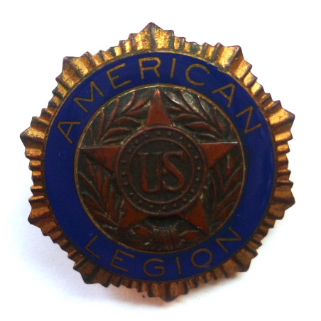 American Legion WW1 Veteran Lapel Badge - United States USA