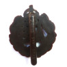 WW2 Auxiliary Territorial Service Plastic Economy Cap Badge -ATS- British Military Insignia