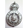 Brighton Police Cap Badge - King's Crown - British Police Insignia