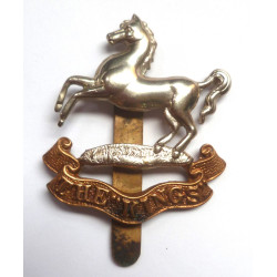 The "King's" Liverpool Regiment Cap Badge - British Military Insignia