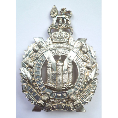King's Own Scottish Borderers Regiment Glengarry/Cap Badge - British Military Insignia