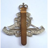 Royal Artillery White Metal Beret/Cap Badge - British Military Insignia