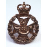 Green Jackets Brigade Sterling Silver 1958 Officers Cap Badge - British Military Insignia