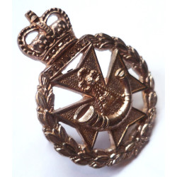 Green Jackets Brigade Sterling Silver 1958 Officers Cap Badge - British Military Insignia