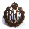 Royal Flying Corps Officers Collar Badge - RFC - British Military Insignia