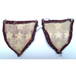 Pair of Southern Command  Royal Army Medical Corps RAMC Formation Signs - British Military Insignia