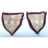 Pair of Southern Command  Royal Army Medical Corps RAMC Formation Signs - British Military Insignia