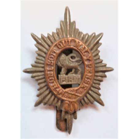 WW1 Worcestershire Regiment  Cap Badge British Army First War