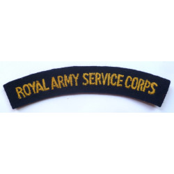 Royal Army Service Corps Shoulder Title - British Military Insignia