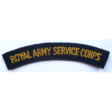 Royal Army Service Corps Shoulder Title - British Military Insignia
