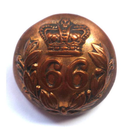 66th (Berkshire) Regiment of Foot 21mm Button  - British Army Insignia