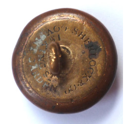 66th (Berkshire) Regiment of Foot 21mm Button  - British Army Insignia