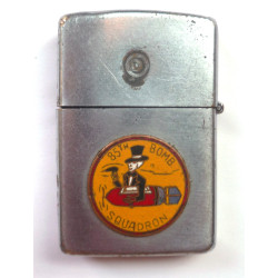 USAF / 85th Bomb Squadron, RAF Sculthorpe, UK. "Zippo" Lighter Made in Japan
