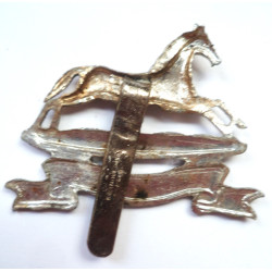 West Yorkshire Regiment Staybrite Cap Badge - British Military Insignia