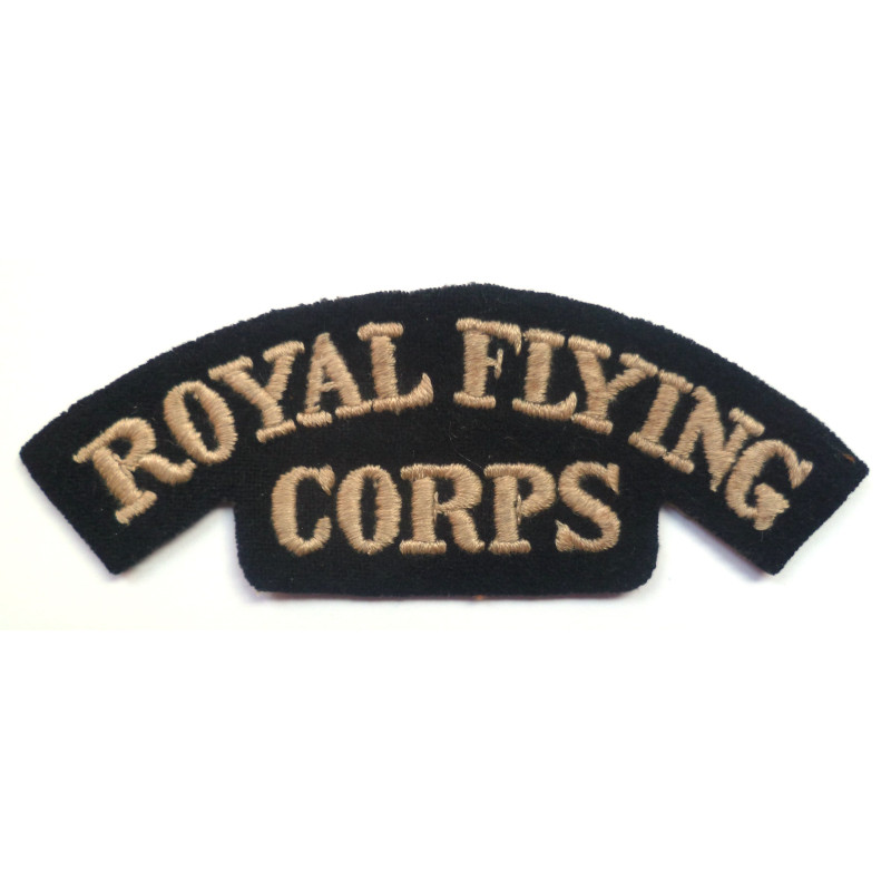 WW1 Royal Flying Corps Shoulder Title - British Military Insignia