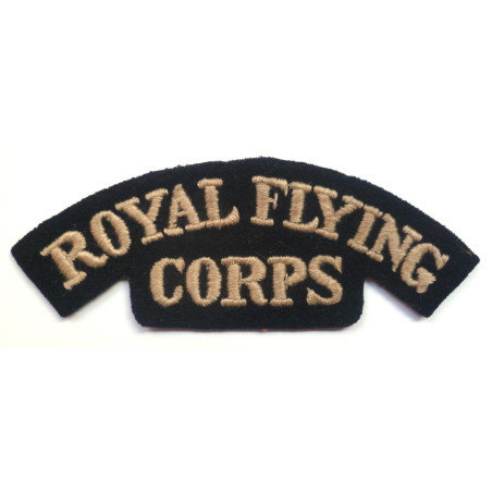 WW1 Royal Flying Corps Shoulder Title - British Military Insignia
