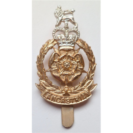 Lancastrian Brigade Staybrite Cap Badge