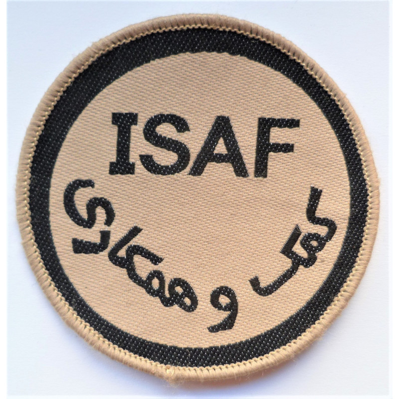 International Security Assistance Force (ISAF) Cloth Patch