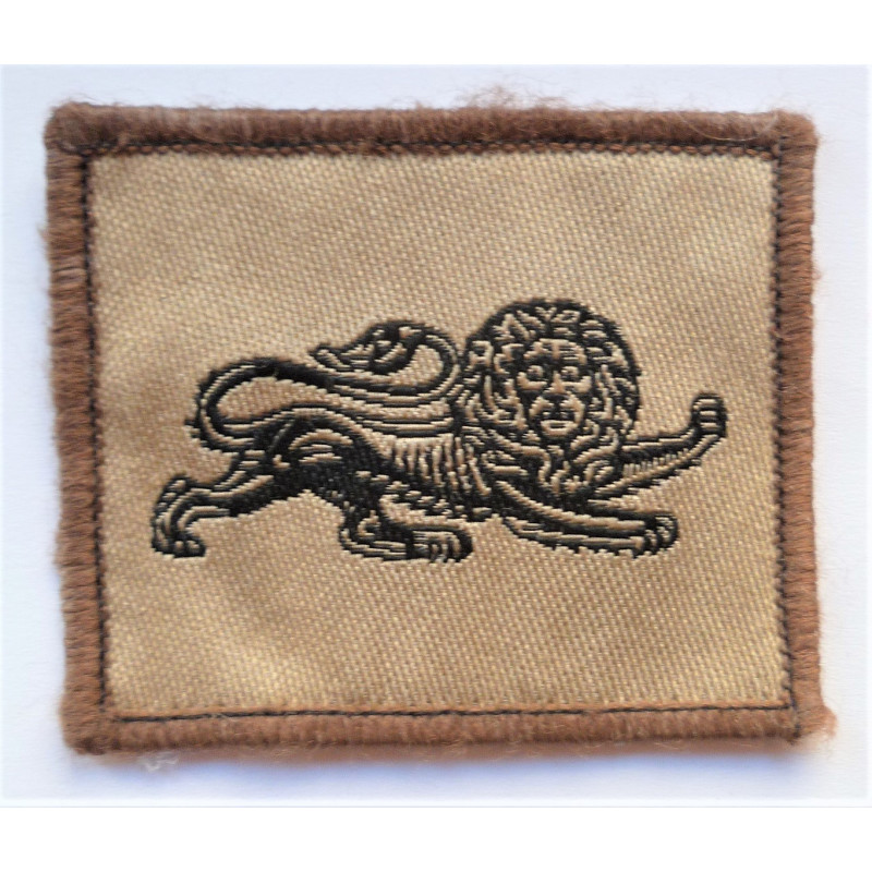 Duke of Lancaster Regiment Cloth TRF Badge