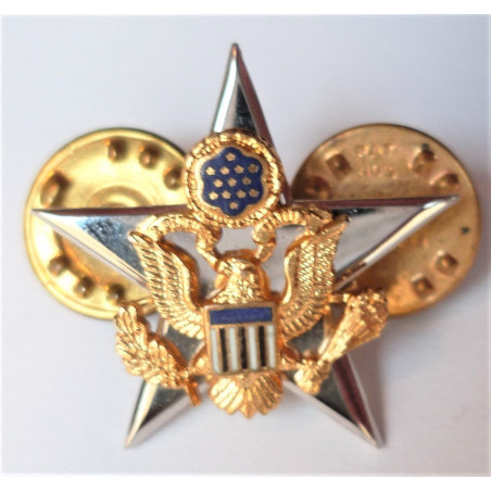 United States General Staff Sterling Collar Badge
