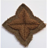 British Army Star Khaki Proficiency Trade Sleeve Badge