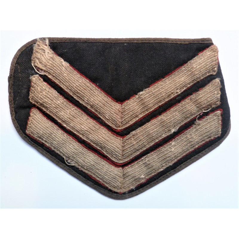 1940s Sergeant Rank Insignia Slip on Sleeve Badge