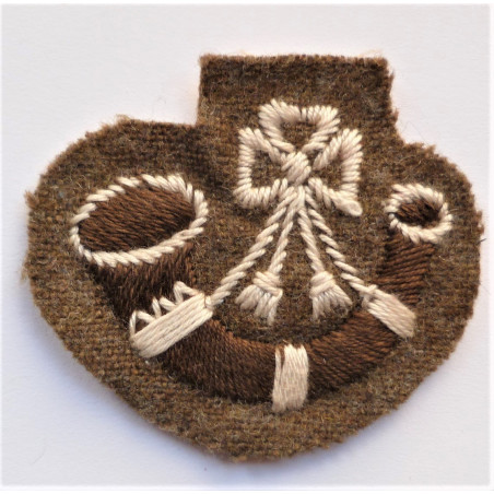 British Army Cloth Ox and Bucks Light Infantry Badge